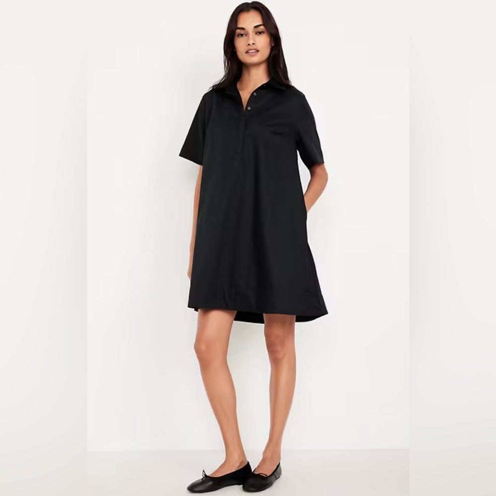 Old Navy - Mini Swing Shirt Dress - Picture 3 of 6